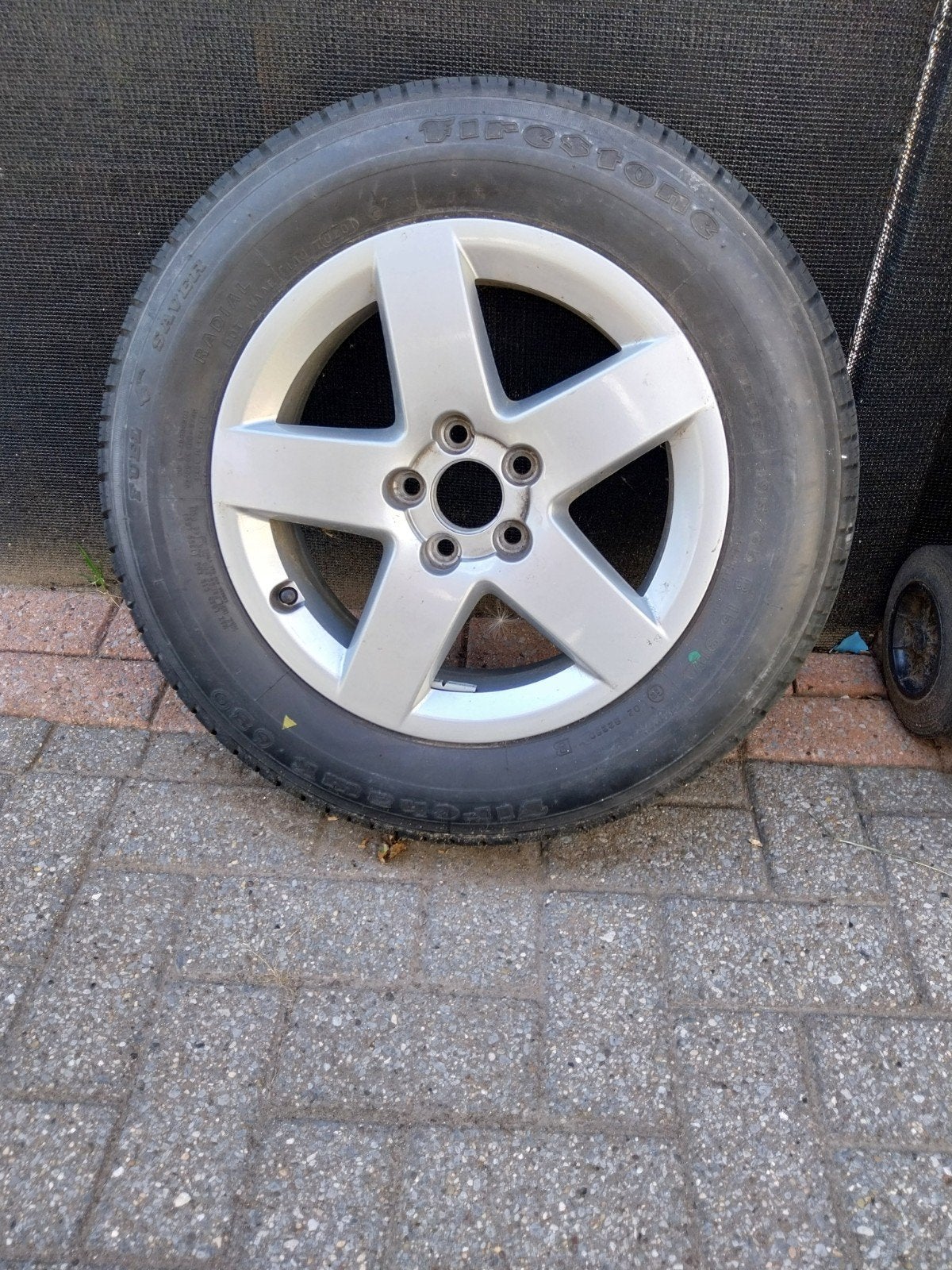 vw audi 16 inch velg reservewiel, Gebruikt, 16 inch, Banden en Velgen, Personenwagen