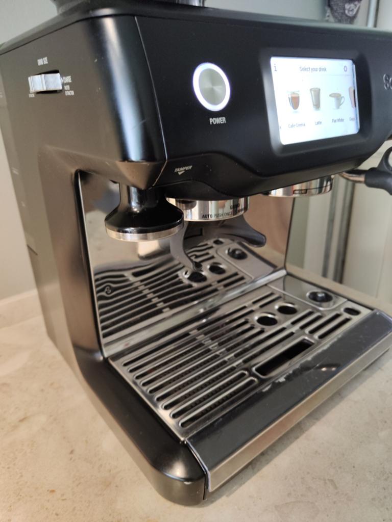 Sage Barista Touch, Espresso apparaat, Zo goed als nieuw, 1 kopje, Afneembaar waterreservoir