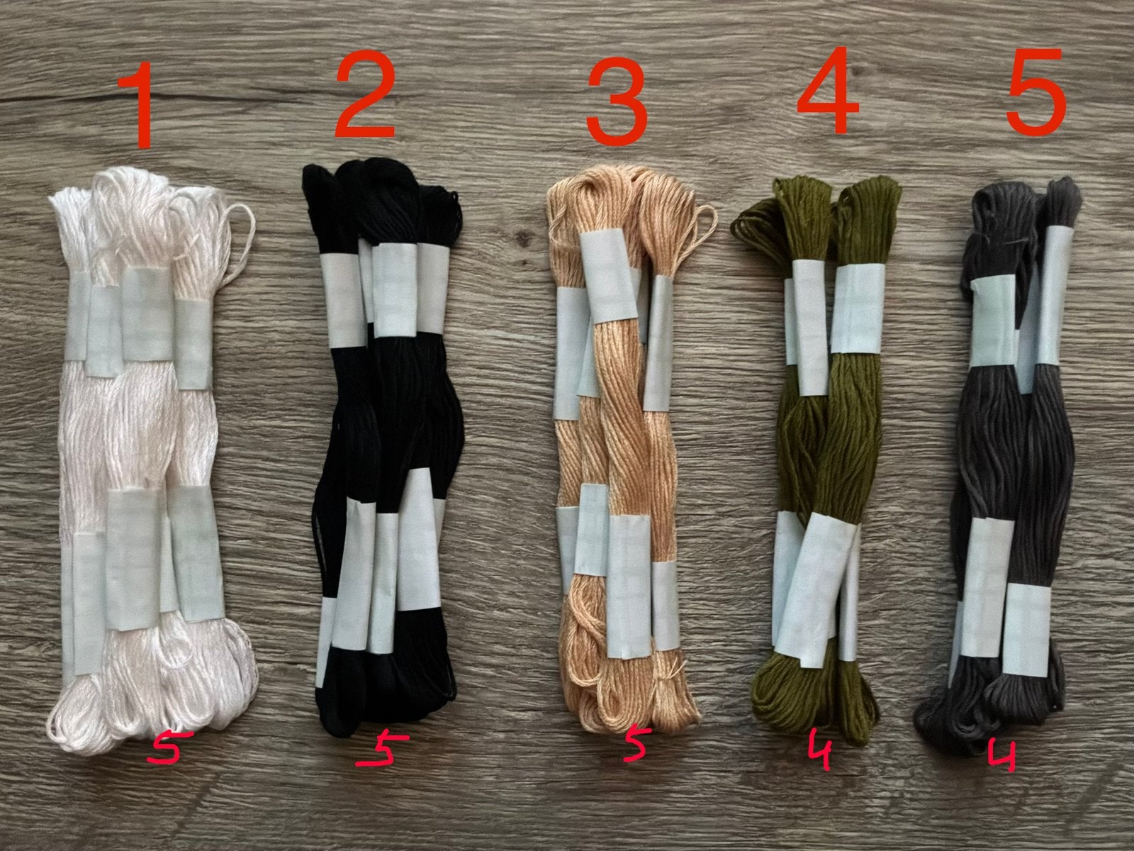 Borduur- en naaigaren in diverse kleuren, Ophalen, Nieuw, Garen of Naald(en)