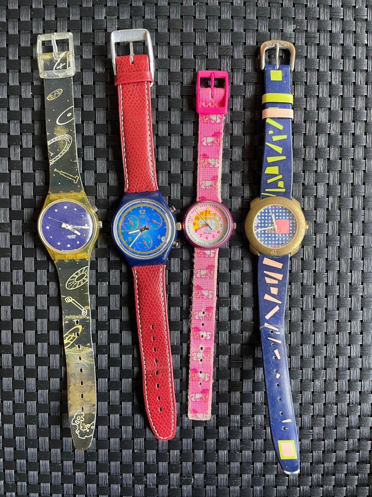 Diverse Swatch horloges voor de verzamelaar, Sieraden, Tassen en Uiterlijk, Kunststof, Gebruikt, Polshorloge, Swatch