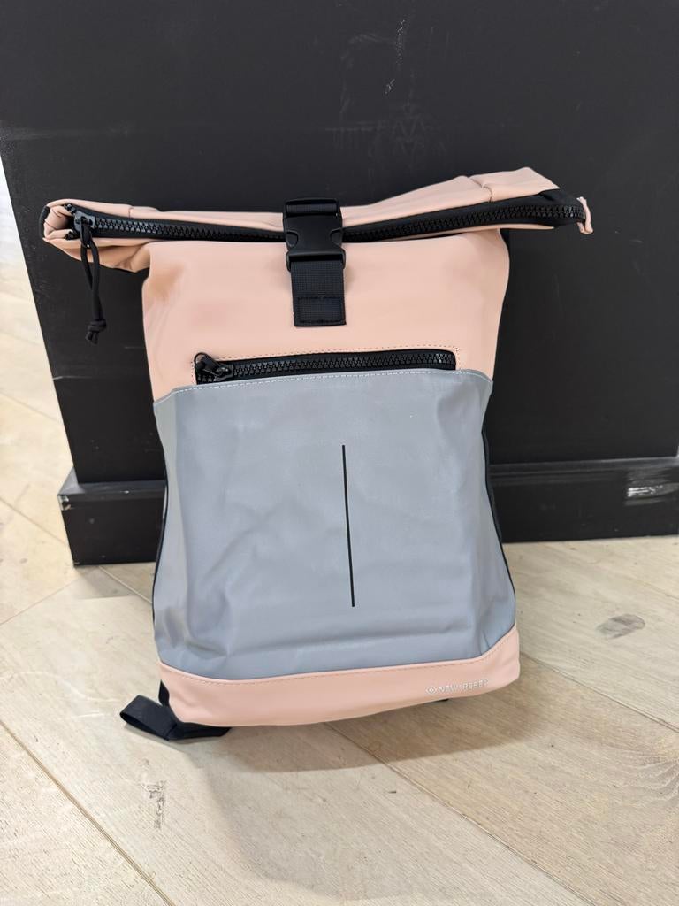 New Rebels Rugtas Model Bowie Oud Roze Reflective, Overige merken, 25 tot 40 cm, Nieuw, Ophalen of Verzenden