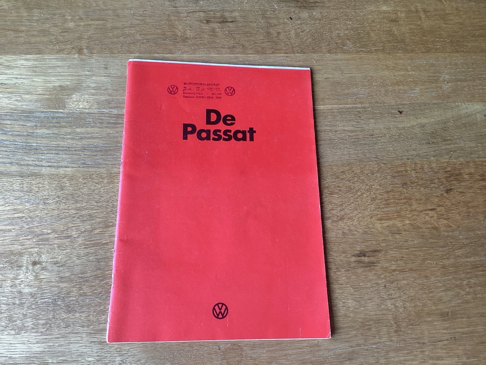 Volkswagen Passat brochure uit 1974, Ophalen of Verzenden, Zo goed als nieuw, Volkswagen