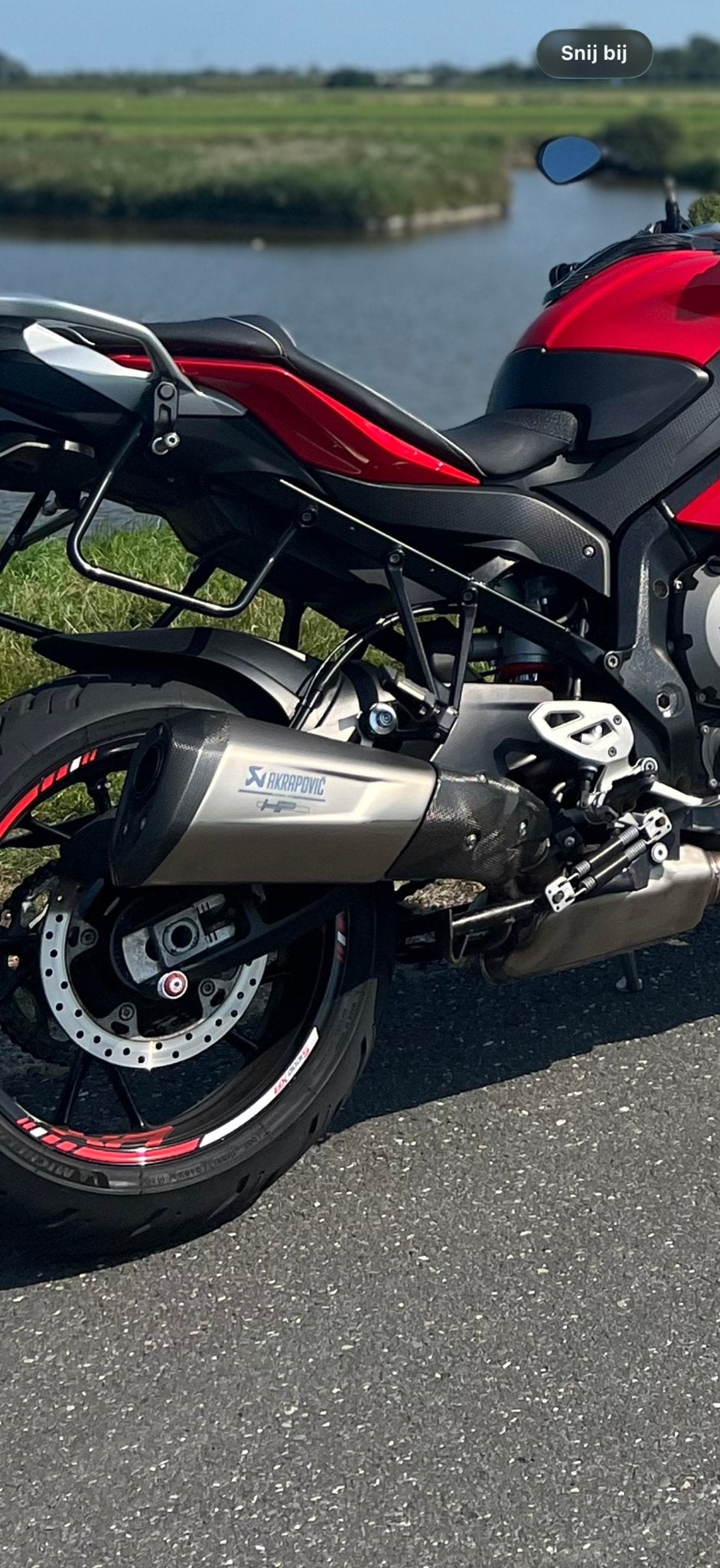 Akrapovic HP Slip-on demper BMW S1000XR (2015-2019), Ophalen of Verzenden, Gebruikt