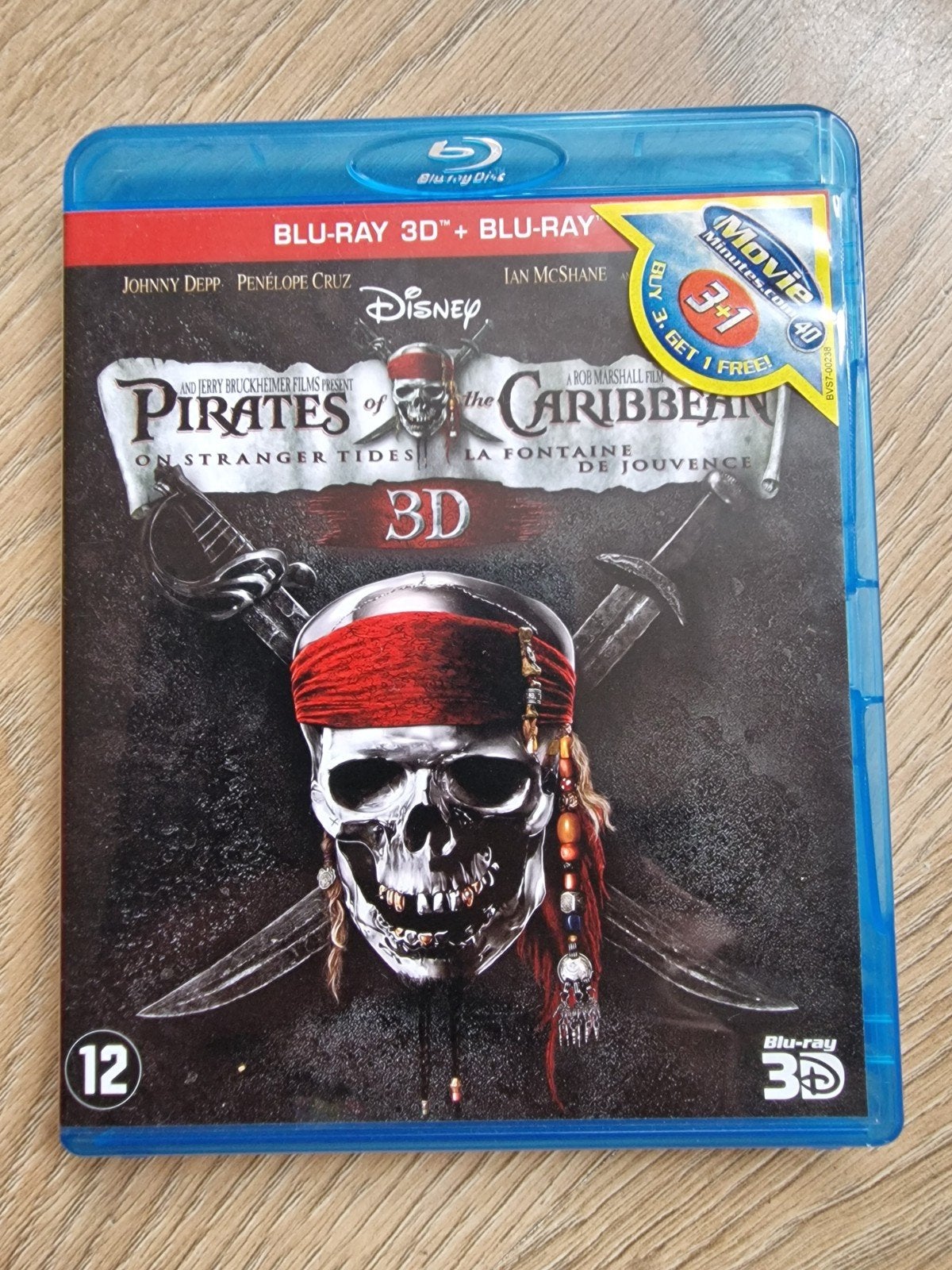 Pirates of the Caribbean: On Stranger Tides 3D Blu-ray, Avontuur, Engels, Nederlands, Film