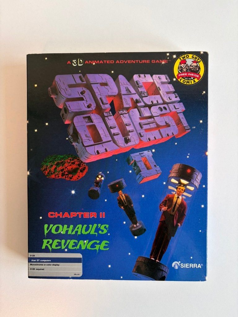 Space Quest II: Vohaul's Revenge - Sierra Big Box, Avontuur en Actie, 1 speler, Ophalen of Verzenden, Zo goed als nieuw