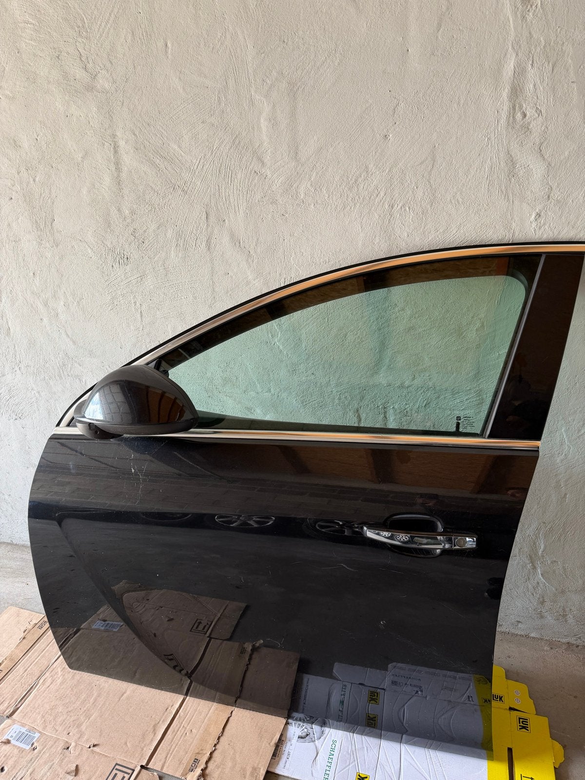 Opel Insignia Links voor deur - Zwart, gebruikt, Auto-onderdelen, Ophalen of Verzenden, Gebruikt, Opel, Deur