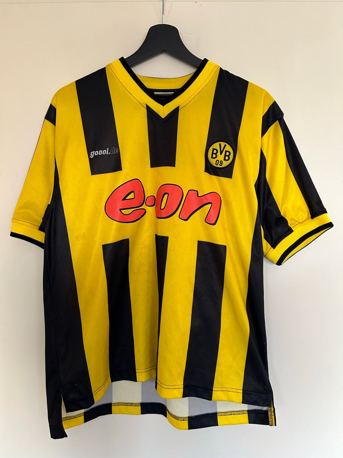 Officieel Borussia Dortmund 2000-2001 thuistenue, Verzenden, Zo goed als nieuw, Maat 46 (S) of kleiner, Voetbal