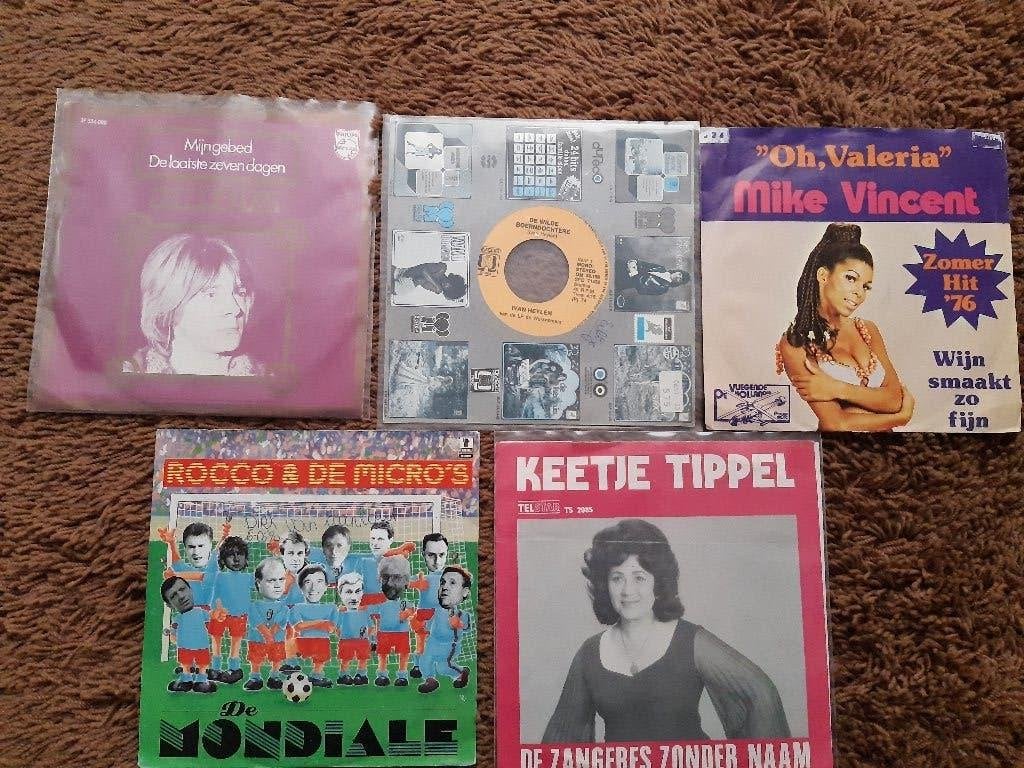 Nederlands- Vlaamstalige singles, Cd's en Dvd's, Vinyl Singles, Gebruikt, 7 inch, Ophalen of Verzenden, Beschermende buitenhoes