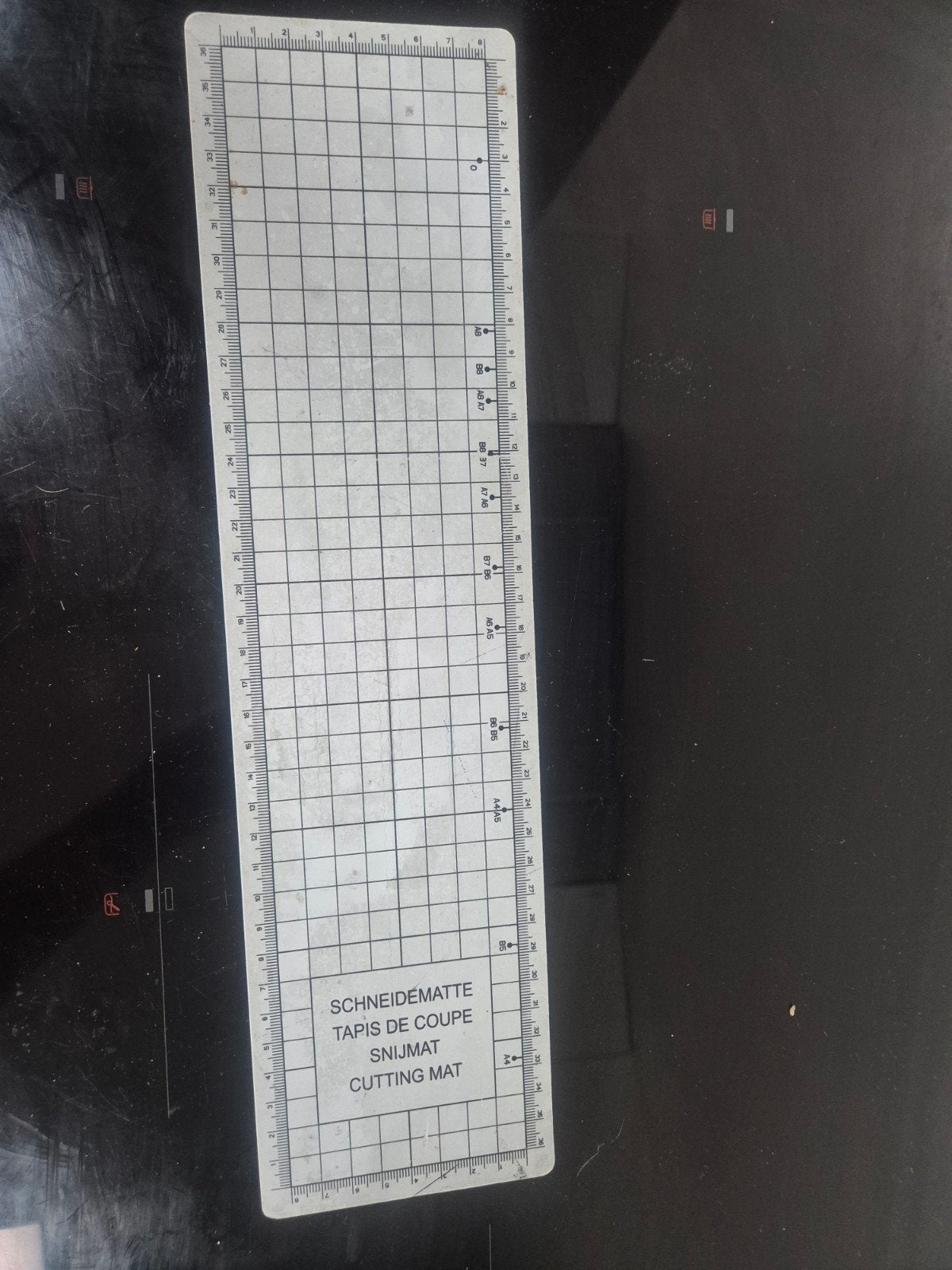 snijmat 8 x 35 cm, Ophalen of Verzenden, Gebruikt, Gereedschap of Toebehoren