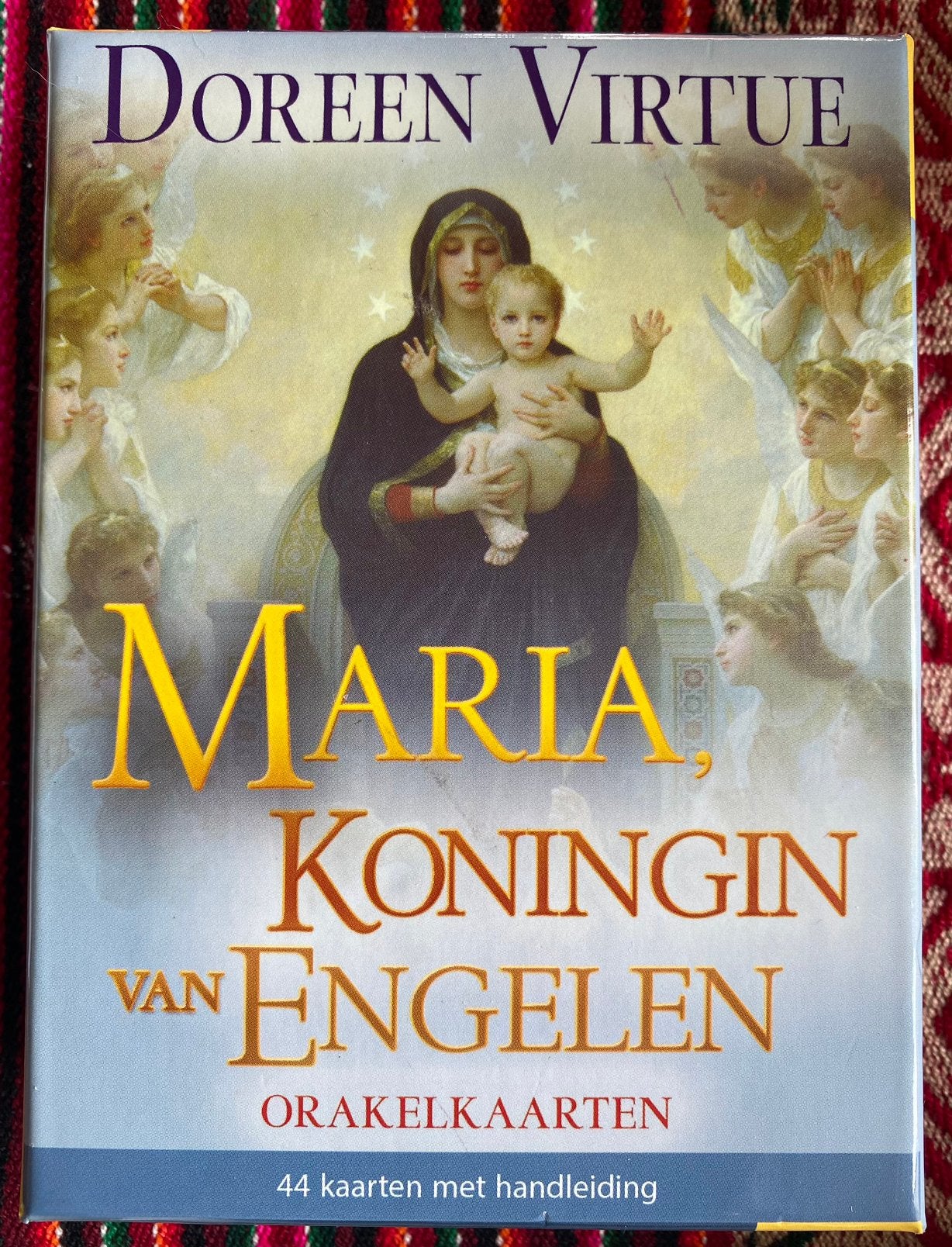 Doreen Virtue Maria, K v Engelen- Nieuw-compleet, Ophalen of Verzenden, Zo goed als nieuw, Tarot of Kaarten leggen, Overige typen