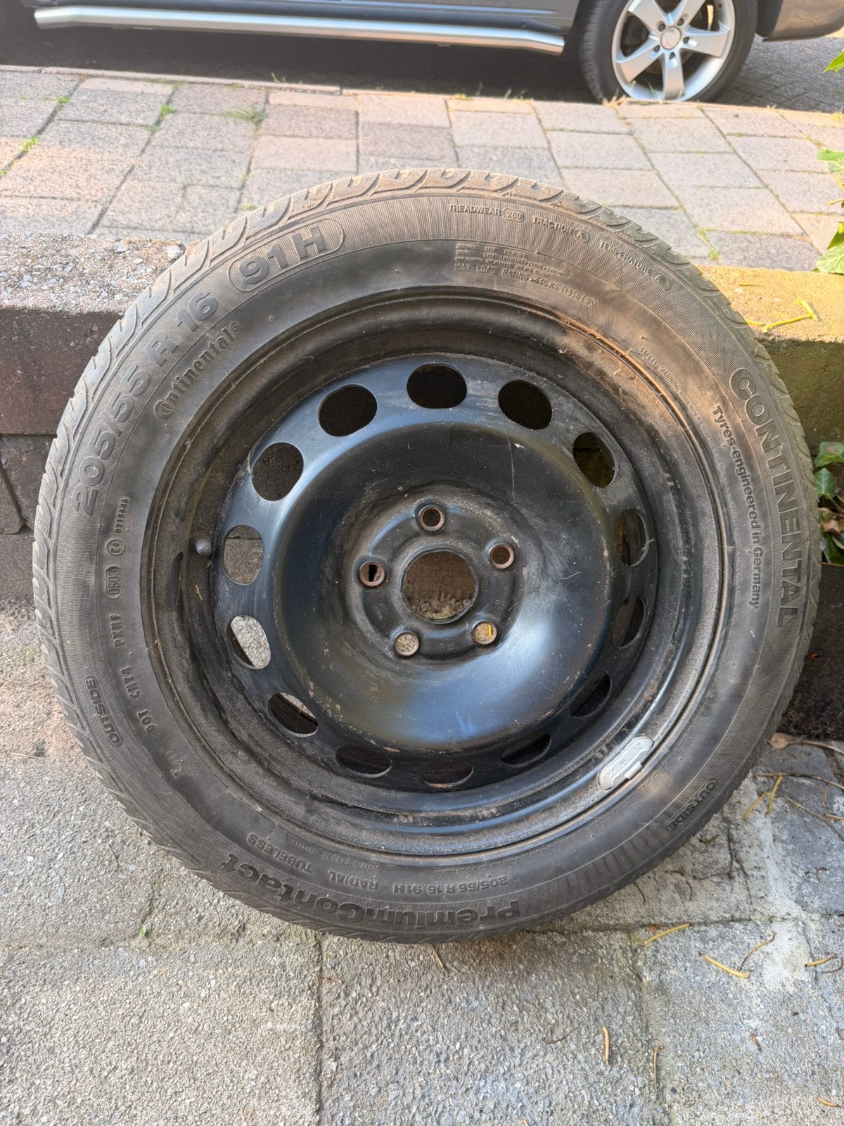 Reserve wiel 205/55/16, Ophalen, Zo goed als nieuw