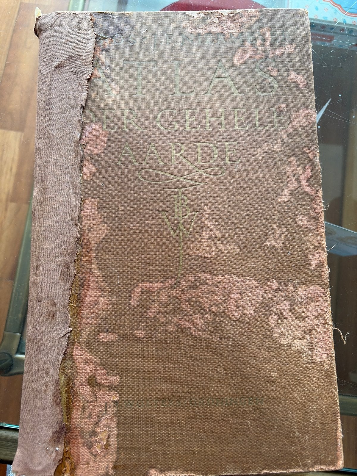 Bos-Niermeyer Schoolatlas der Gehele Aarde 1964, Boeken, Gelezen, Bosatlas, Ophalen of Verzenden, 1800 tot 2000