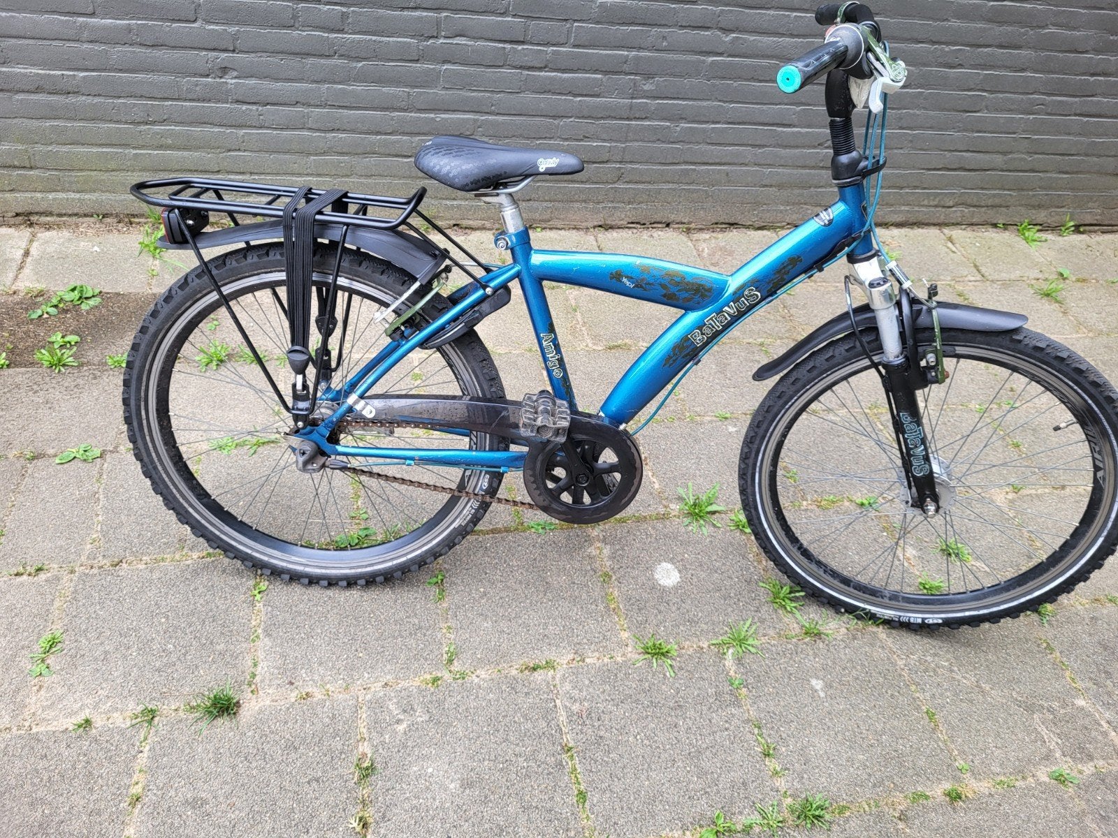 Batavus jongensfiets 24 inch met 3 versnellingen, Ophalen, Gebruikt, 24 inch, Versnellingen