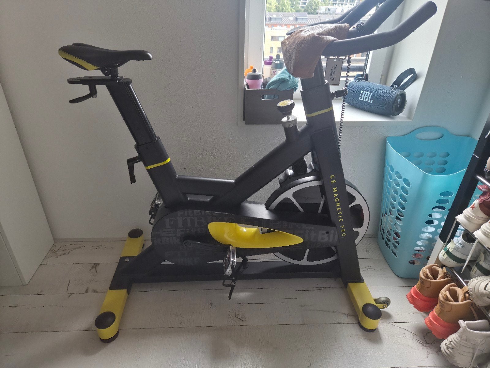 FitBike Race Magnetic Pro Spinningfiets, Ophalen, Gebruikt, Spinningfiets, Metaal