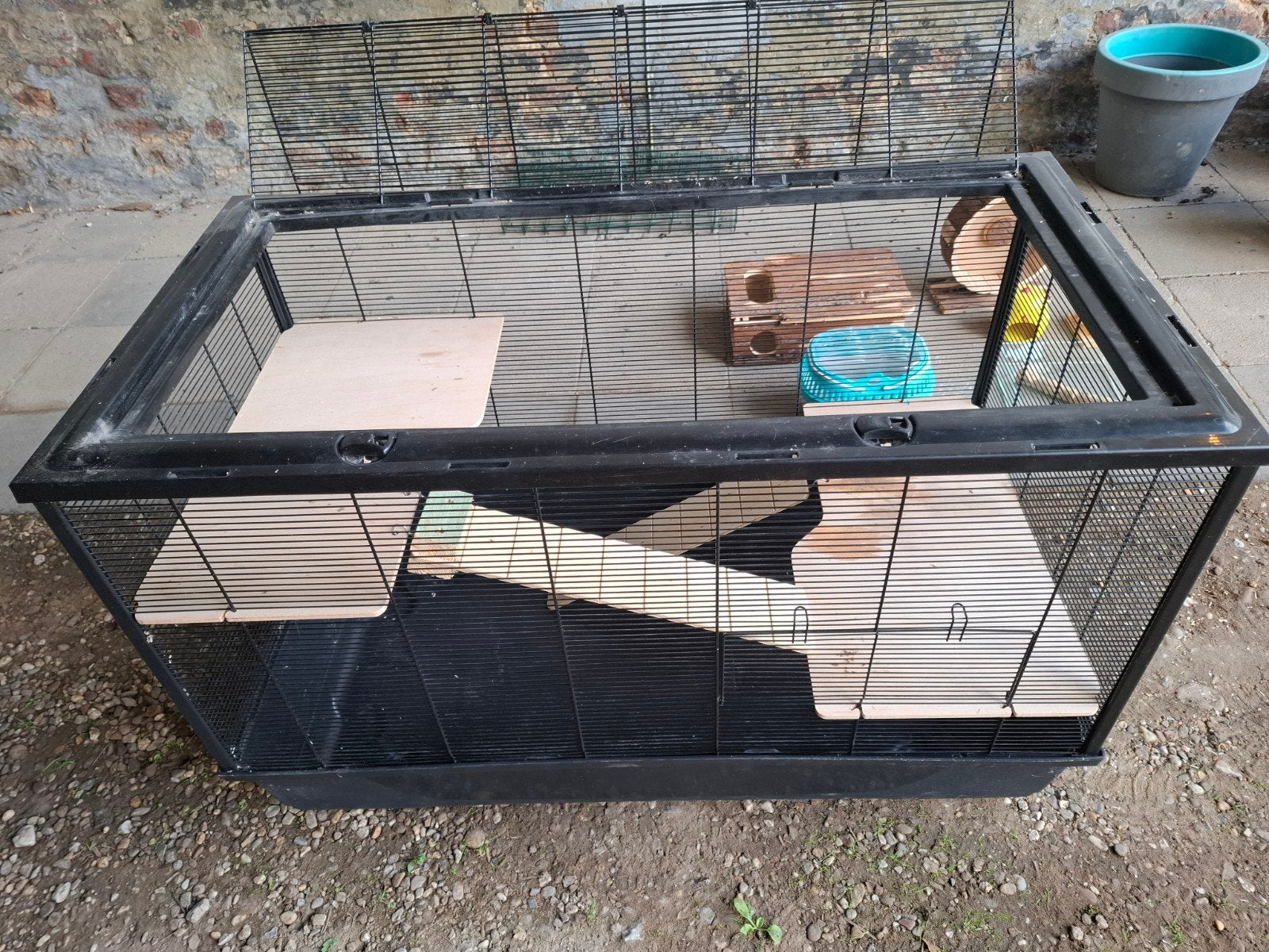hamsterkooi, Ophalen, Kooi, 60 tot 90 cm, Zo goed als nieuw