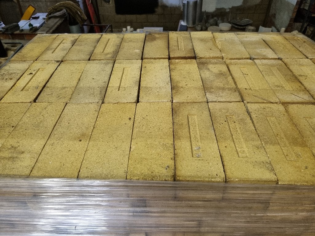 Vuurvaste stenen type Chamotte (per pallet) zware kwaliteit, Ophalen, Zo goed als nieuw, Overige typen