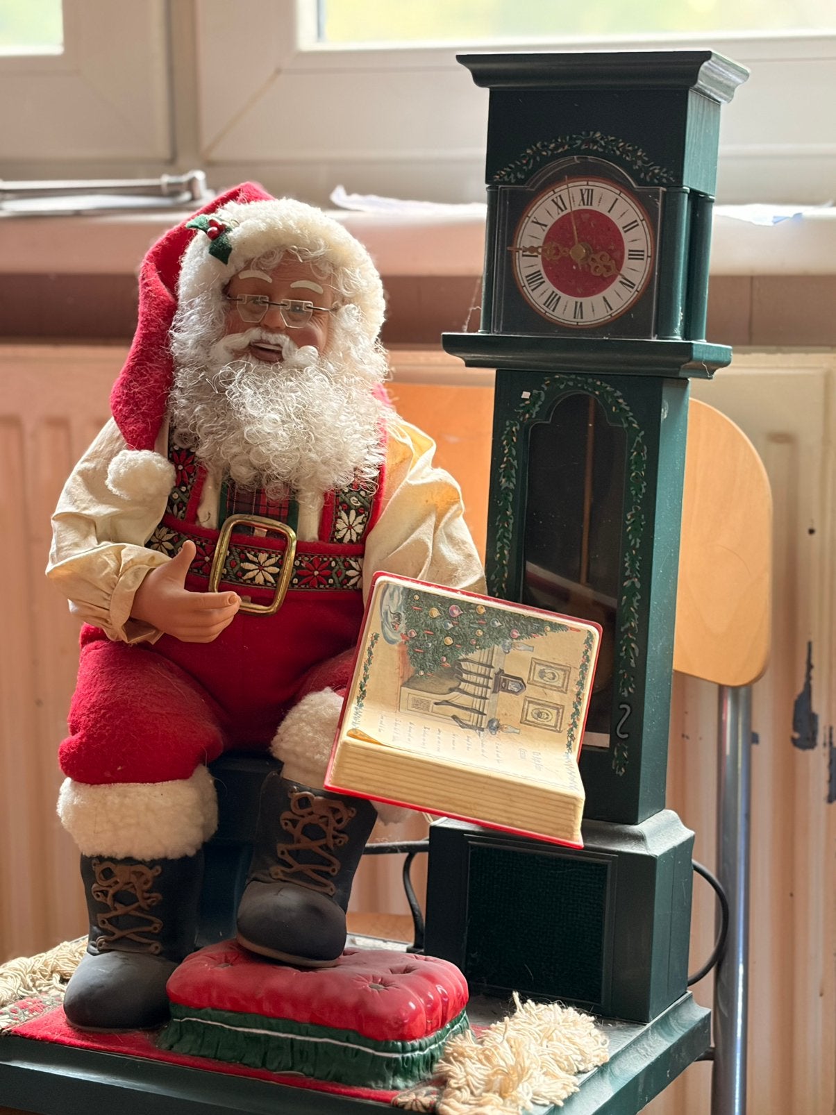 Kerstman van holiday creations, Ophalen, Zo goed als nieuw
