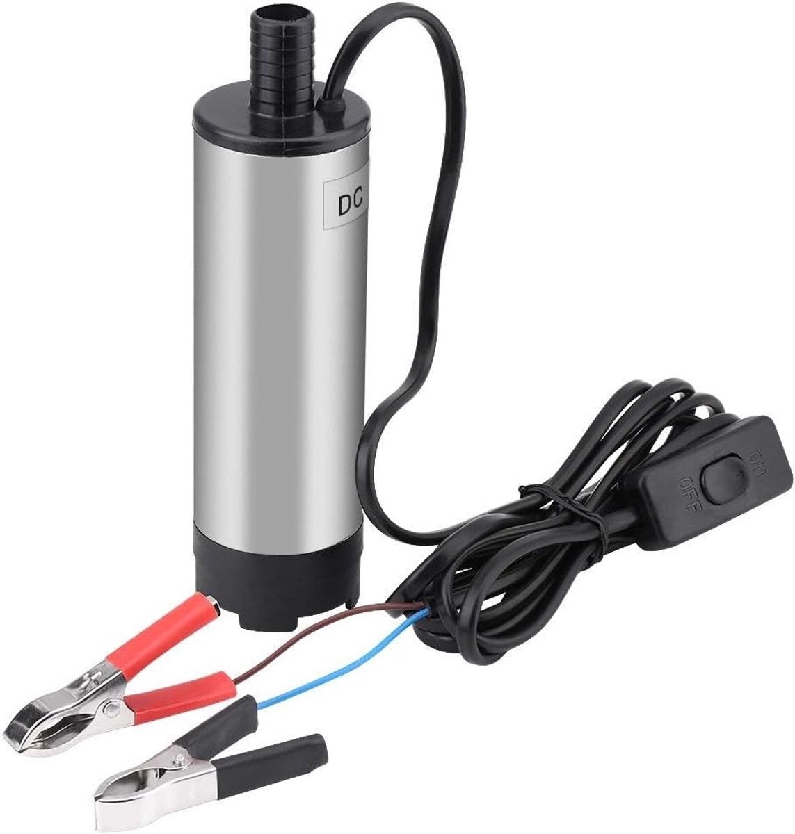 12V RVS Diesel Water Olie Transfer Pomp met Schakelaar, Ophalen of Verzenden, Nieuw, Universele onderdelen
