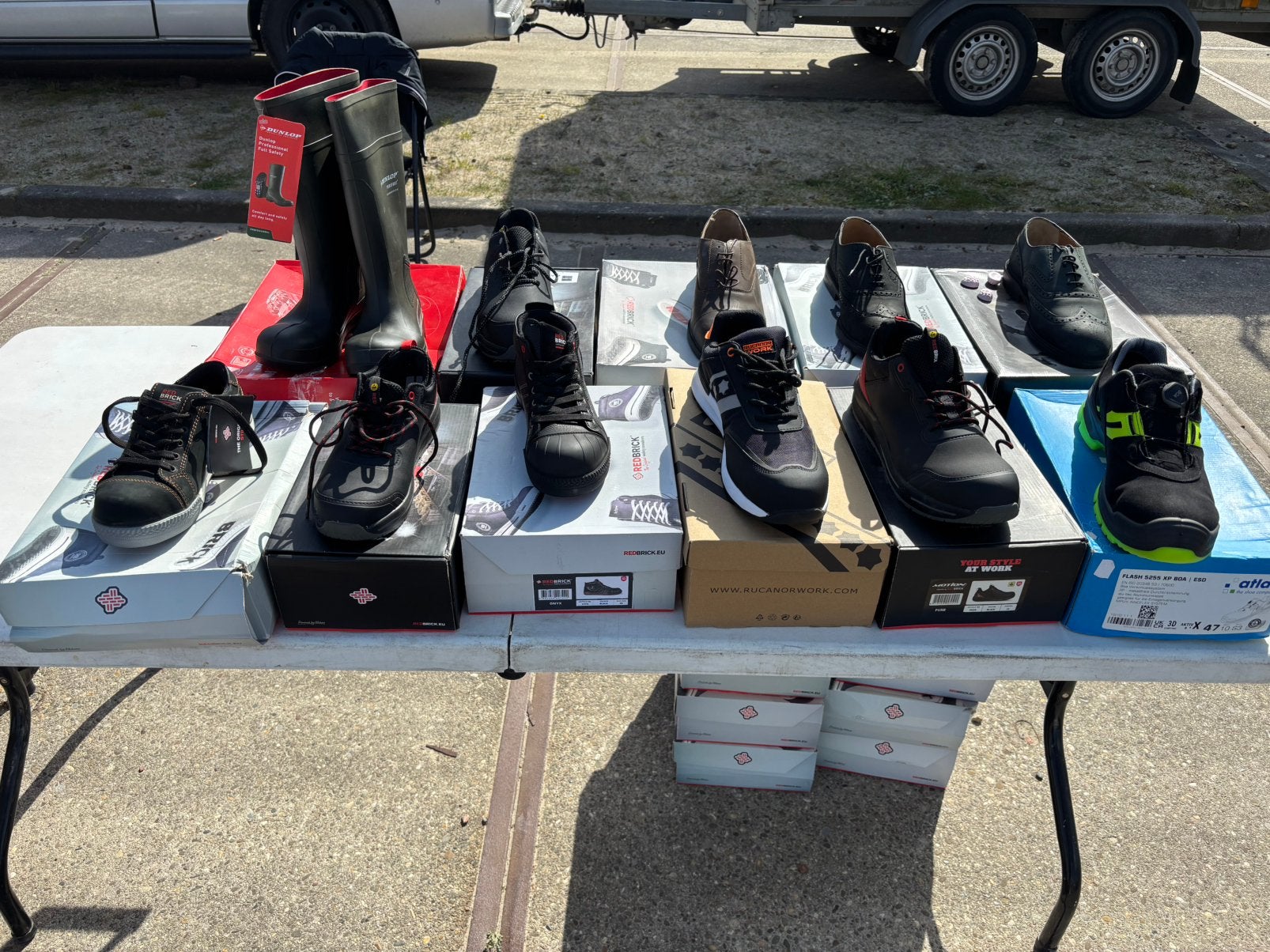 Restpartij werkschoenen 15 paar, Ophalen, Nieuw, Overige kleuren, Werkschoenen
