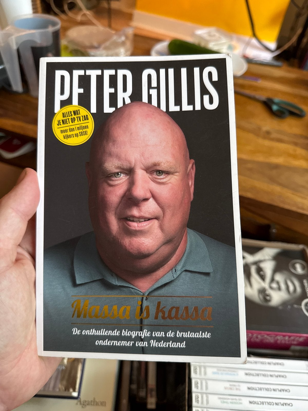 Peter Gillis: Massa is Kassa - Onthullende biografie, Ophalen of Verzenden, Gelezen, Film, Tv en Media