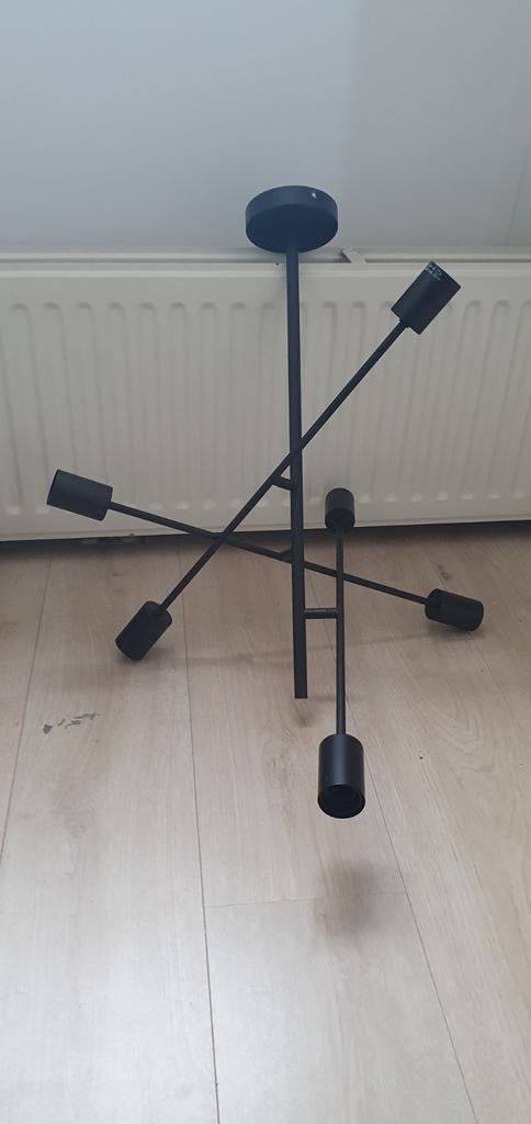 Moderne hanglamp - design, minimalistisch, japandi, Ophalen, 50 tot 75 cm, Zo goed als nieuw, Metaal