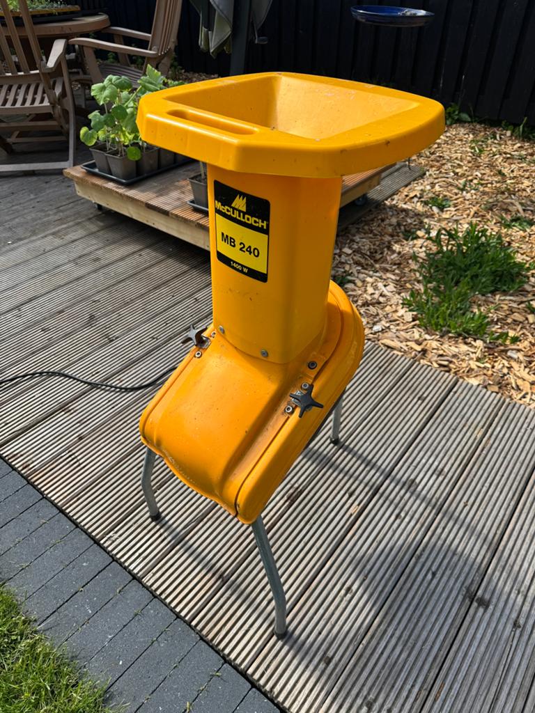 McCulloch MB240 Hakselaar, Ophalen, Gebruikt, Elektrisch