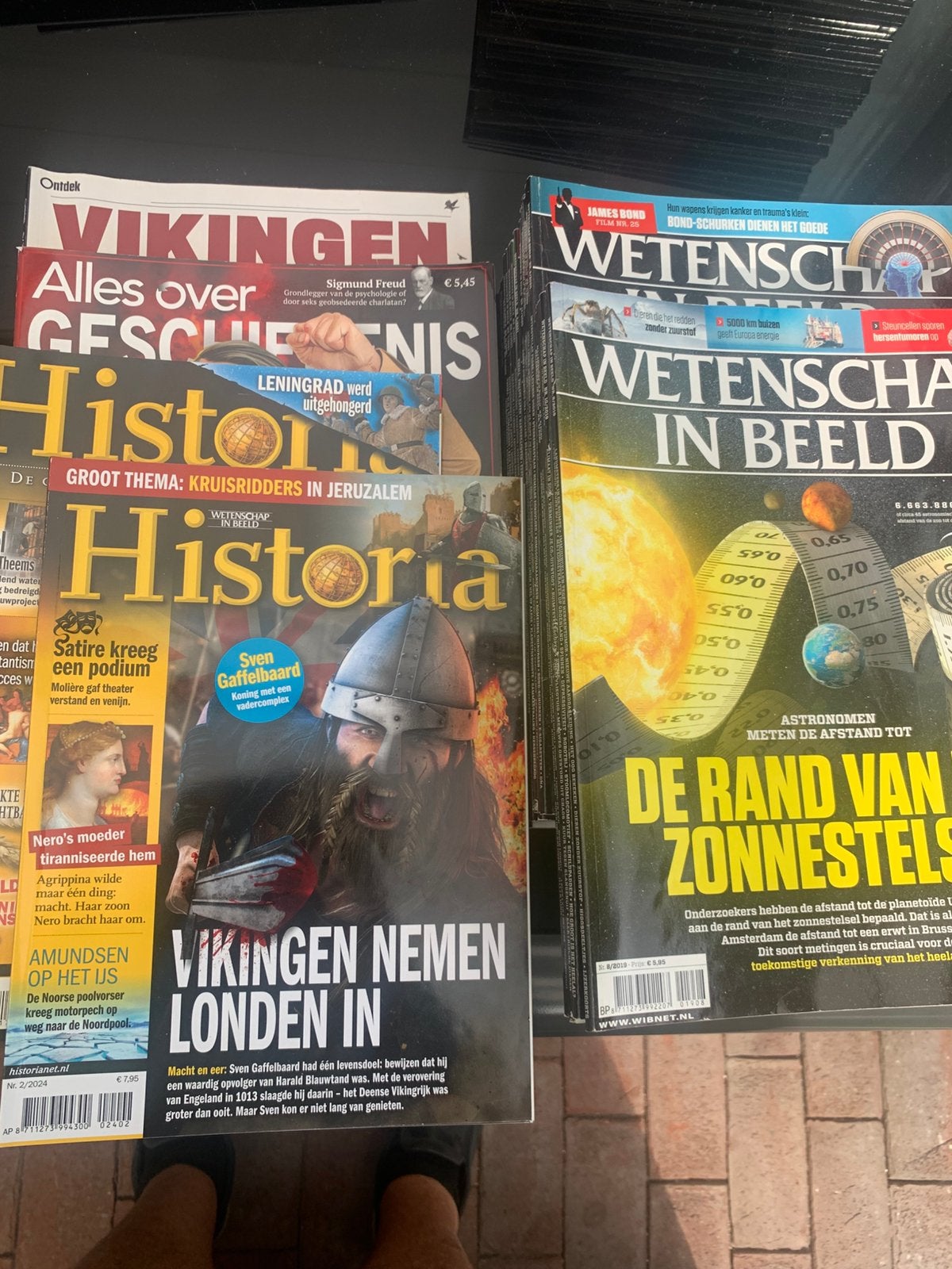 Fraaie verzameling 30 x Historia plus Wetenschap in Beeld, Ophalen of Verzenden, Zo goed als nieuw, Wetenschap en Natuur