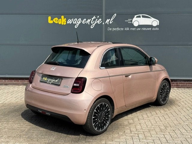 Fiat 500 e 3+1 La Prima 42 kWh *extra deurtje *topmodel *17", 1300 kg, Gebruikt, 118 pk, Overige kleuren