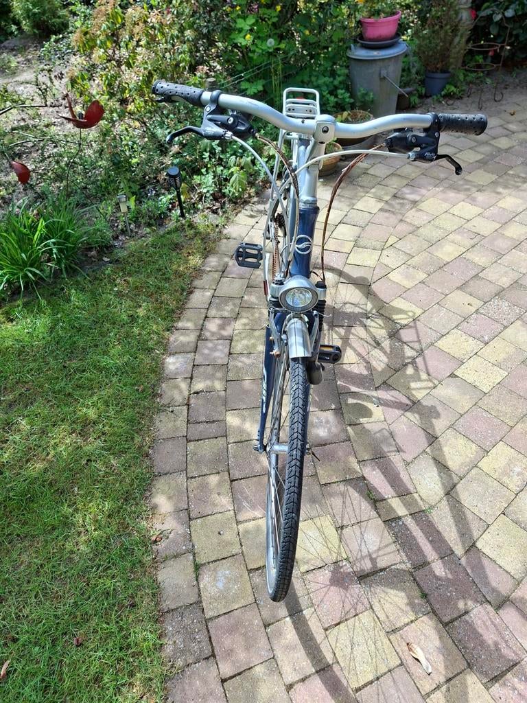 Giant fiets met versnellingen, Fietsen en Brommers, Ophalen, Gebruikt, Velgrem, Versnellingen