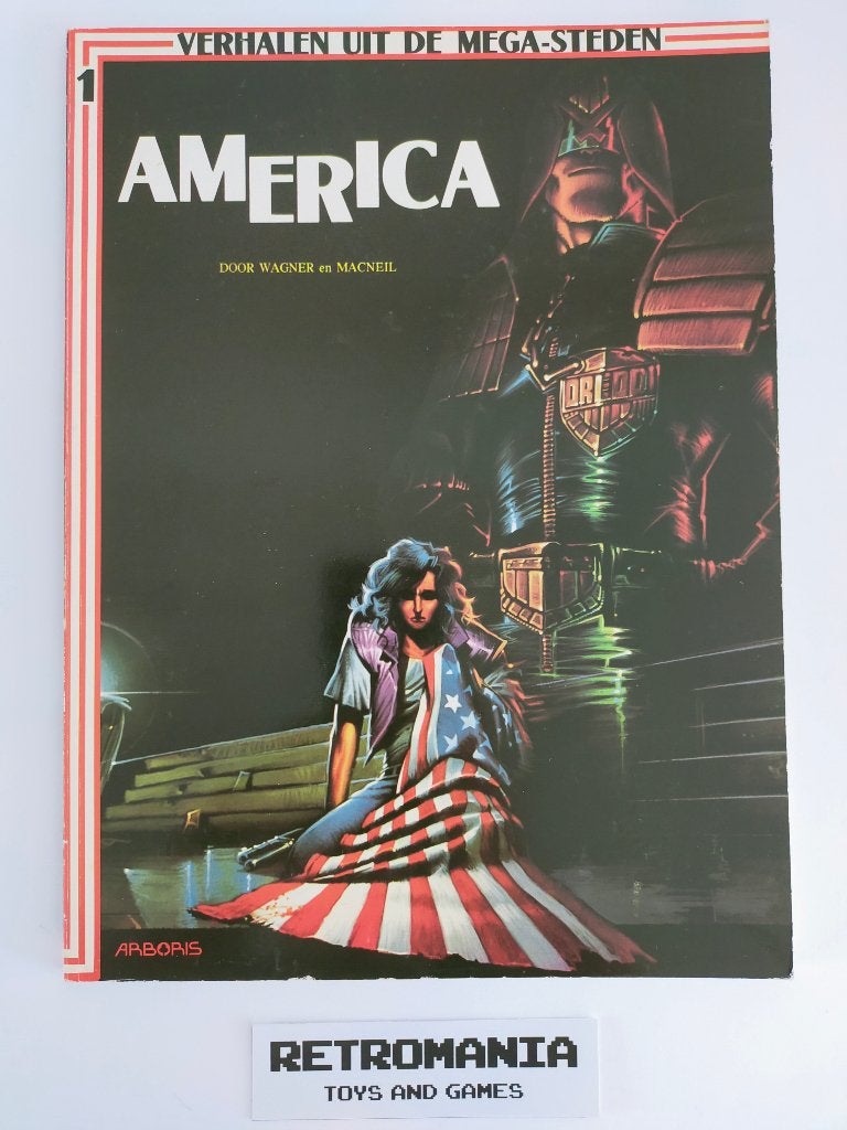 stripboek arboris - verhalen uit de mega-steden: america, Eén stripboek, Verzenden, Zo goed als nieuw