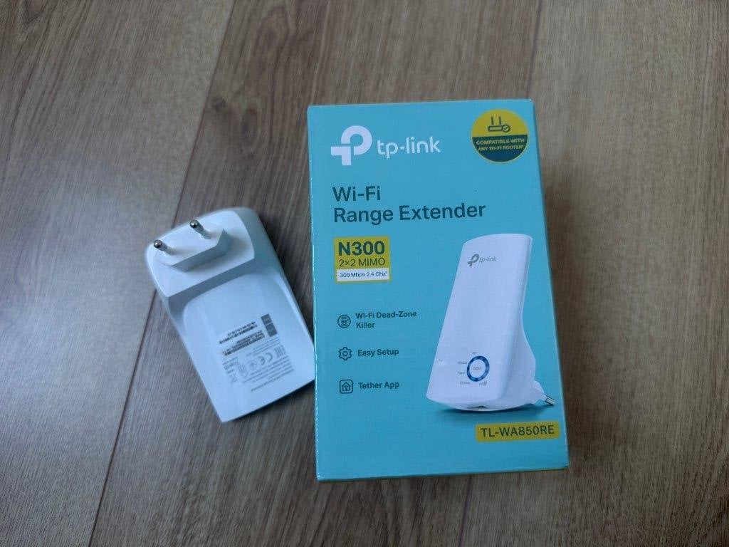 TP-Link TL-WA850RE Wi-Fi Range Extender N300 - met doos, Verzenden, Zo goed als nieuw, Router, TP-Link