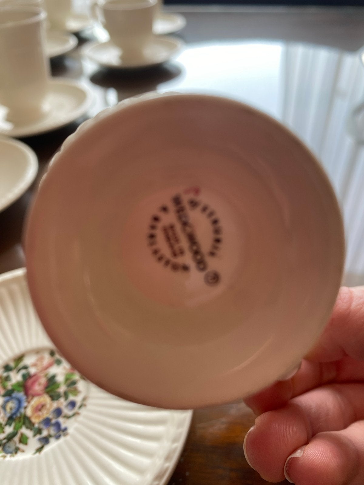 Wedgwood Conway espresso- en koffiekopes en schotels, Ophalen
