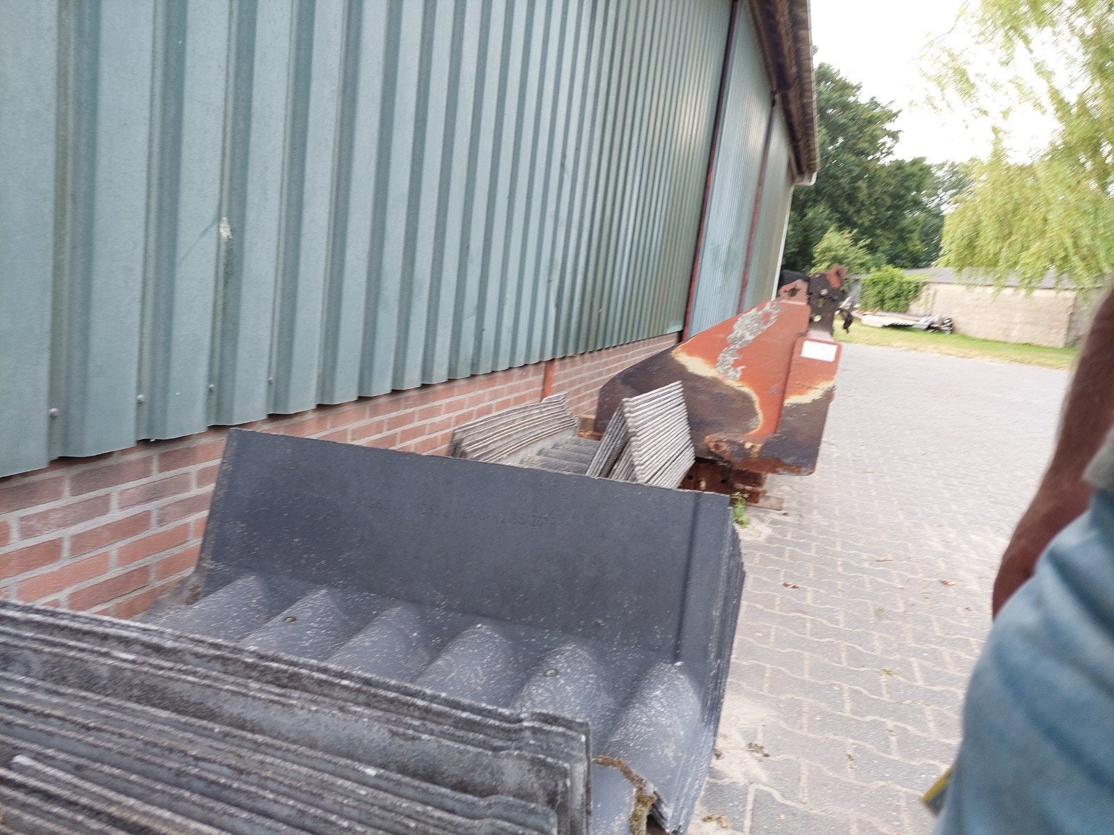 Nokstukken asbestvrij, Ophalen, Steen of Klei, Zwart, Minder dan 5 m²