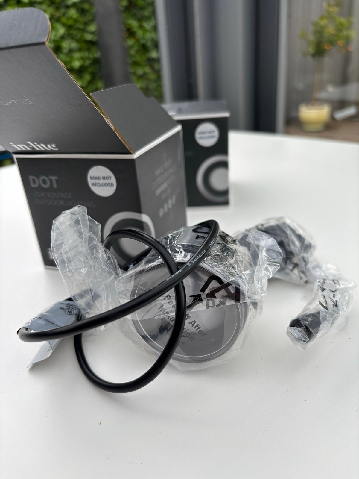 In-lite DOT en RING 68 buitenverlichting nieuw- 110 korting!, Ophalen, Minder dan 50 watt, Nieuw, Netvoeding