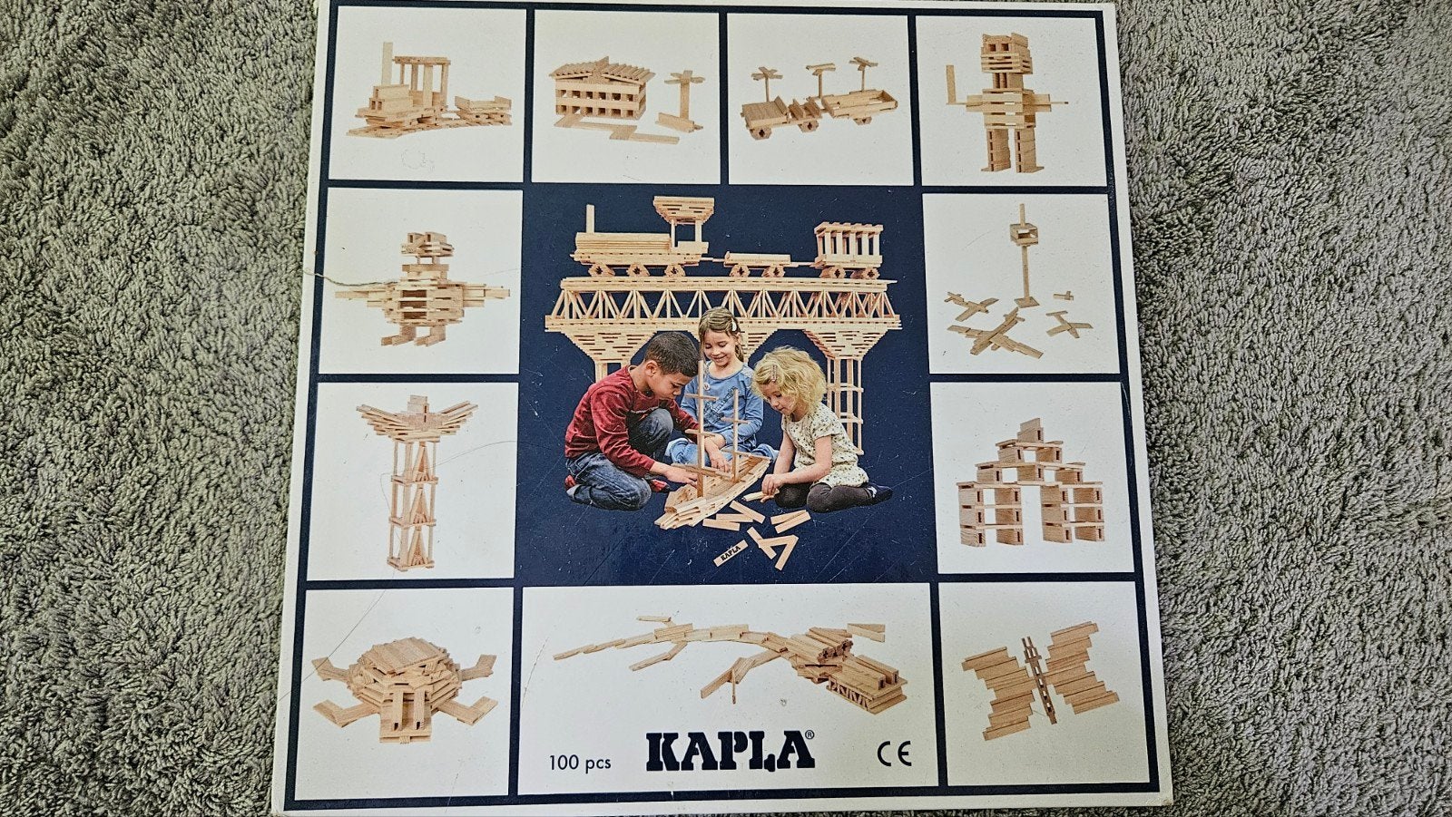 Kapla bouwblokken 100 stuks - mist 1 blokje, Ophalen, Gebruikt, Overige merken