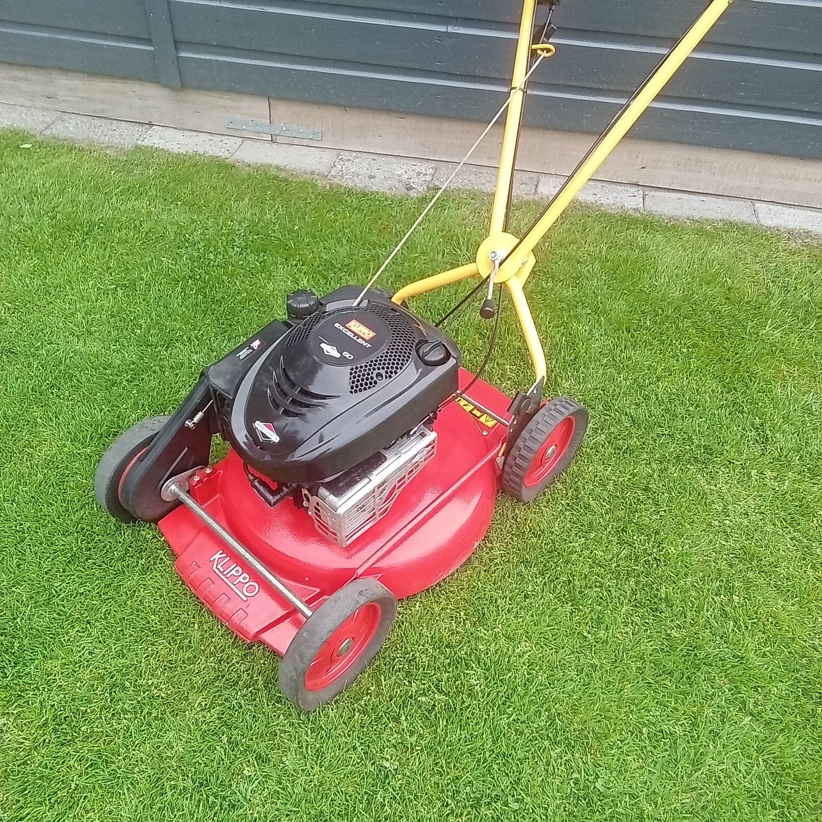 KLIPPO MULCH GRASMAAIER ZELFRIJDEND BENZINE MAAIER, Ophalen, Cirkelmaaier, Klippo, Gebruikt