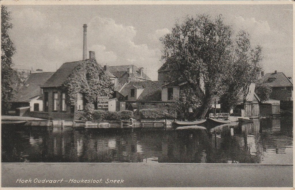 Sneek, Ophalen of Verzenden, 1940 tot 1960, Ongelopen, Friesland