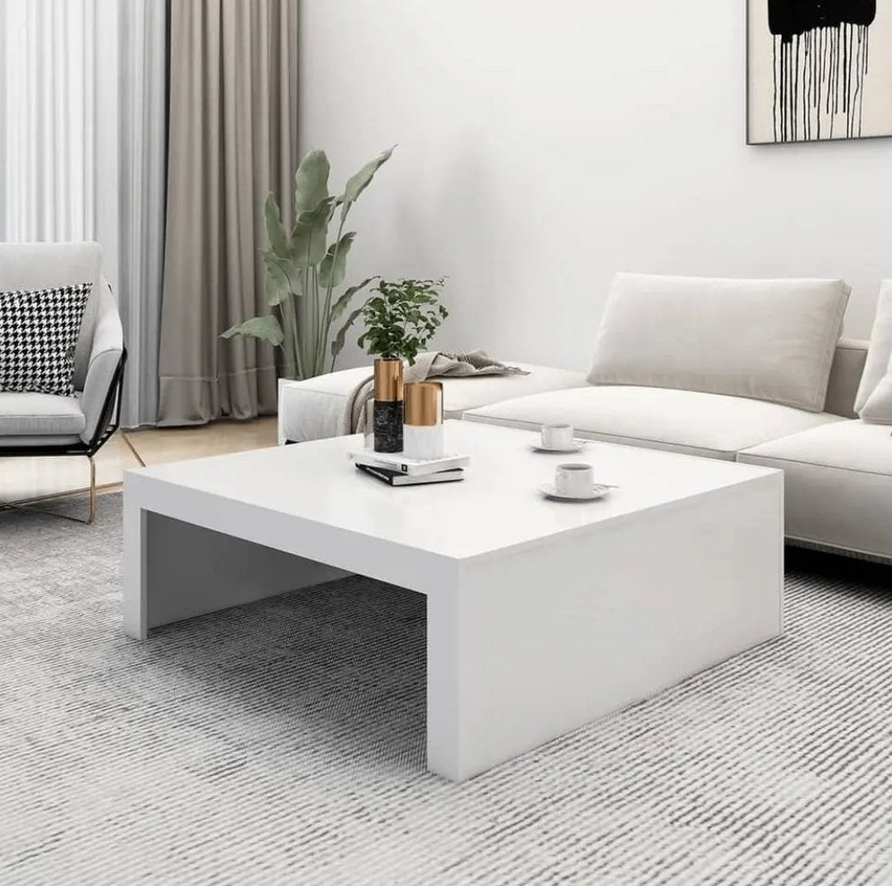 Koffietafel (100 x 100) NIEUW!, Ophalen, 50 tot 100 cm, Design, strak, Riviera Maison, Japandi, Vierkant
