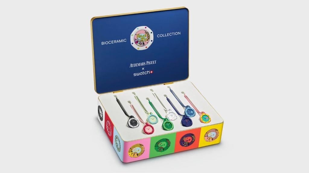 PRE-ORDER | Swatch x Audemars Piguet Royal Pop, Sieraden, Tassen en Uiterlijk, Sporthorloges, Nieuw, Android, Wit, Ophalen of Verzenden