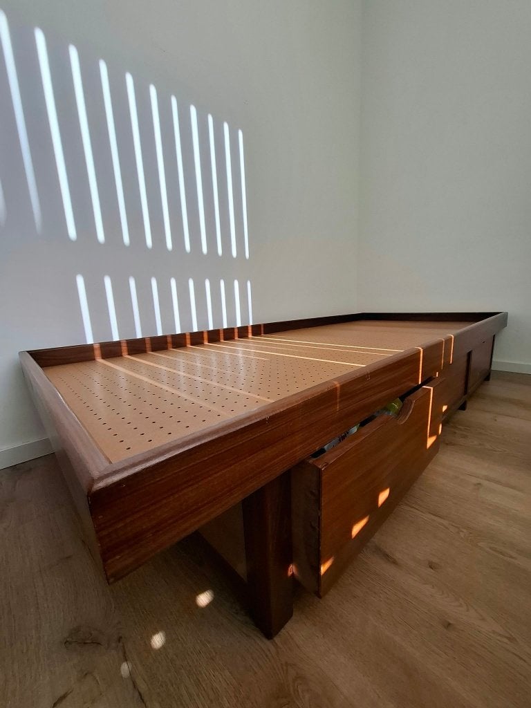 Daybed Vintage - Japandi Stijl, Ophalen, Zo goed als nieuw