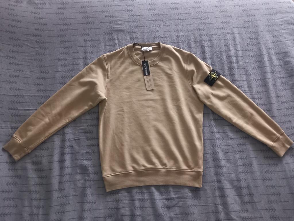 Stone Island nieuw met prijskaartje 100% authentiek, Maat 48/50 (M), Beige, Nieuw, Ophalen of Verzenden