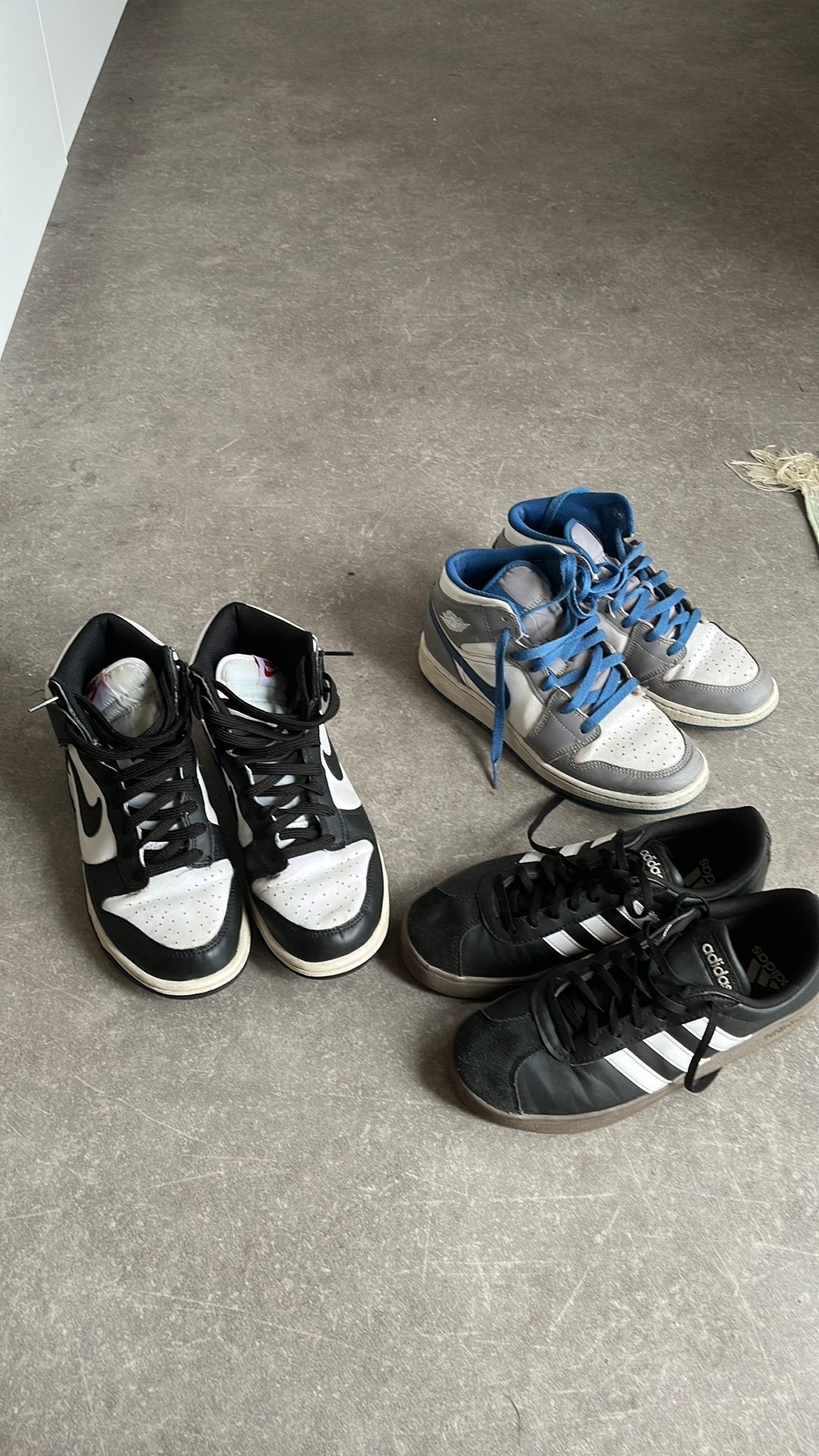Nike, air jorden, adidas  maat 38, Gebruikt, Ophalen of Verzenden, Jongen of Meisje, Sportschoenen