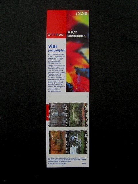 Postzegel 1999 PB 53c Haarlemmerhout 4 jaargetijden, Postzegels en Munten, Postzegels | Nederland, Verzenden, Na 1940, Postfris
