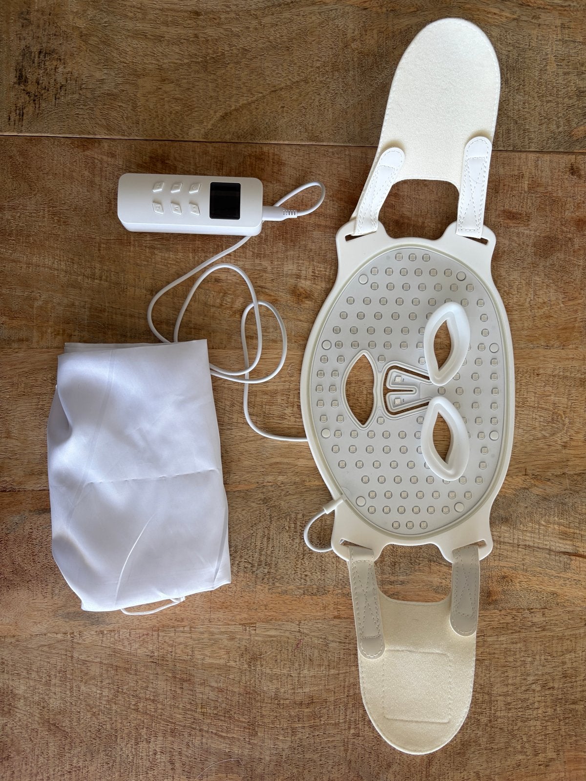 Panacea Light Therapy LED Gezichtsmasker - Rood Licht Therap, Ophalen, Zo goed als nieuw, Gehele gezicht, Verzorging