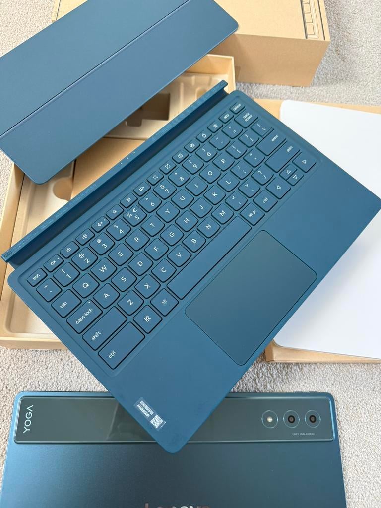 Lenovo Yoga Tab Plus 12.7 256GB Wifi pen + toetsenbord, Lenovo, Lenovo Yoga Tab Plus, Nieuw, Ophalen of Verzenden