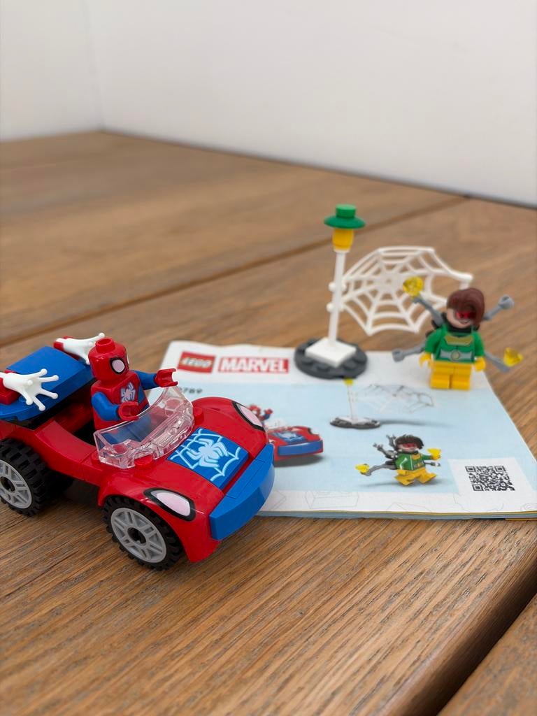 Lego Marvel Spider-Man's Car and Doc Ock 4+ (10789), Gebruikt, Marvel, Lego, Ophalen of Verzenden