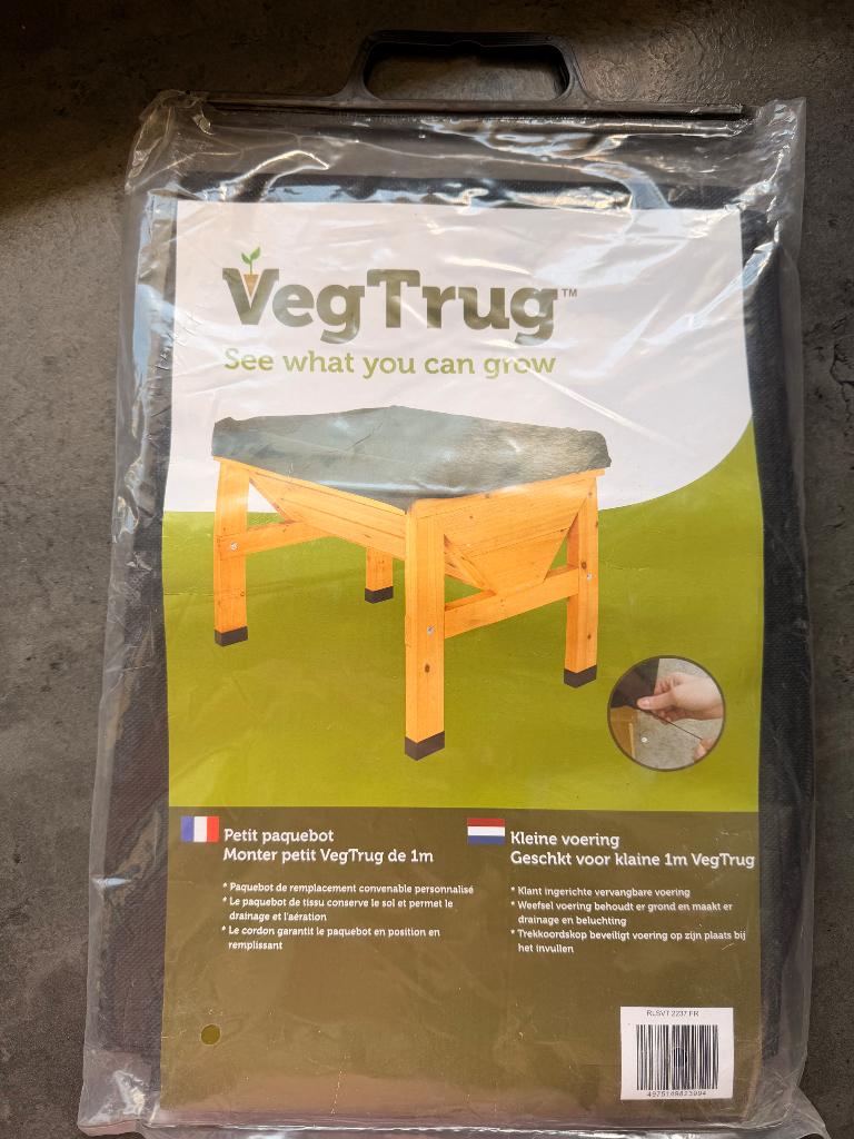 Moestuinbak inleghooes VegTrug, Ophalen, Nieuw, Kweekbak
