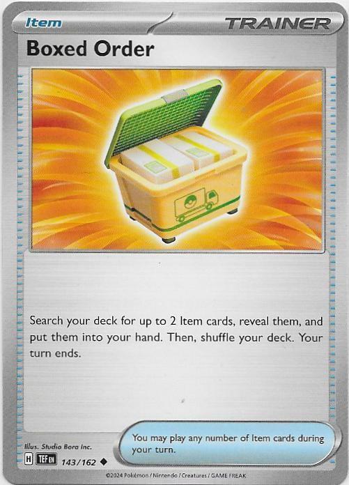 Temporal Forces,  Boxed Order [uncommon] 143/162, Verzenden, Nieuw, Losse kaart