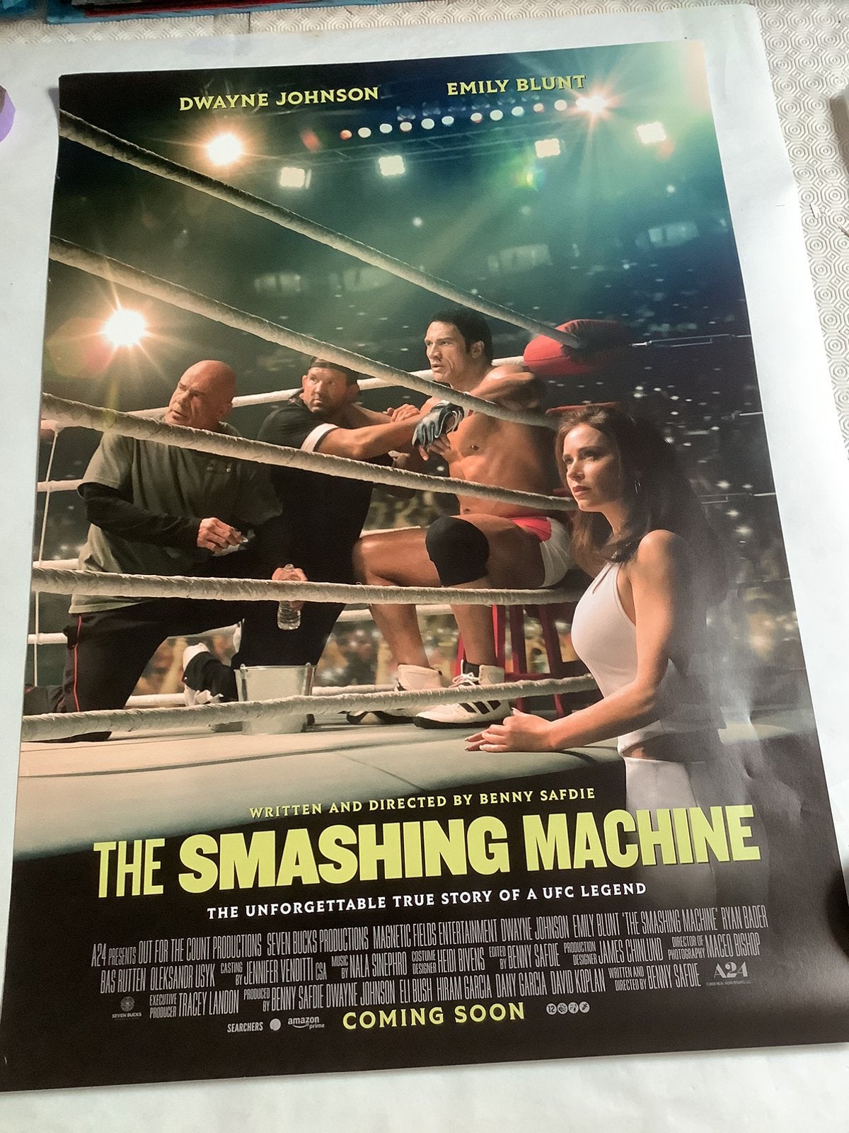 THE SMACHING MACHINE   Filmpostr   70-100 cm, Verzamelen, Ophalen of Verzenden, Zo goed als nieuw, Deurposter of groter, Film en Tv