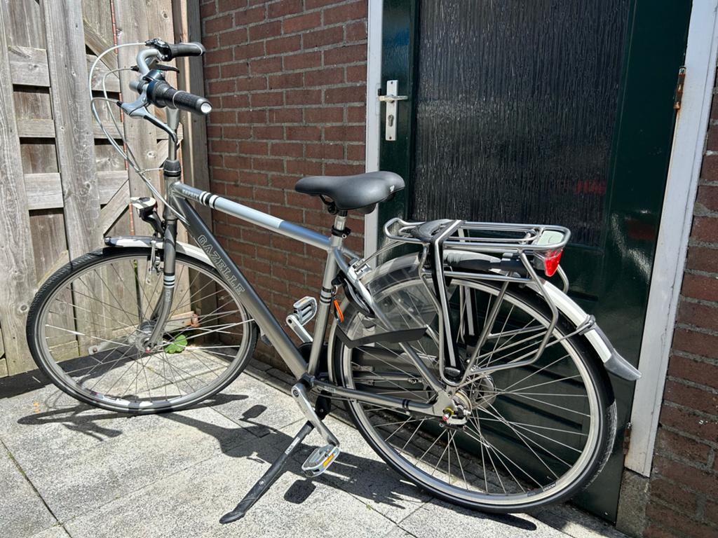 Gazelle Esprit herenfiets - 49 cm, 28 inch, 3 versnellingen, Ophalen, Gebruikt, Versnellingen, 49 tot 53 cm